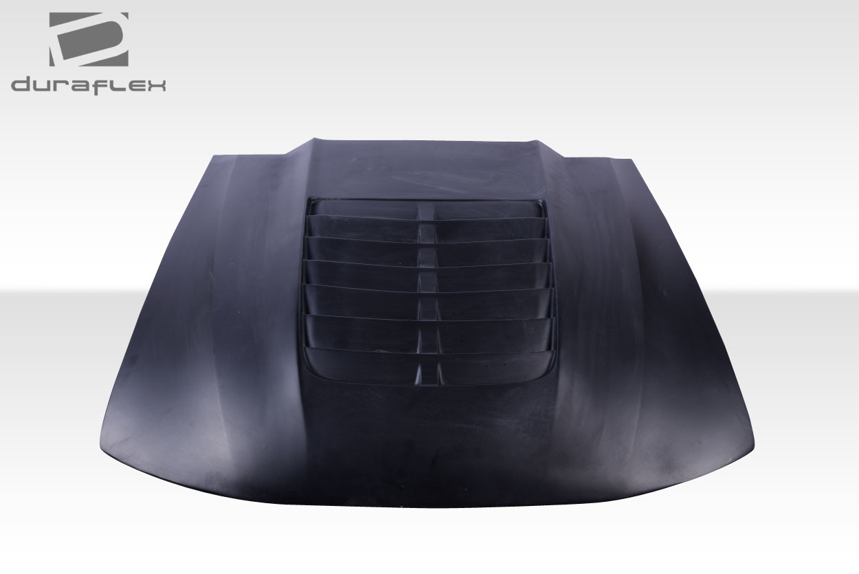 1999-2004 Ford Mustang Duraflex GT500 V2 Hood - 1 Piece / Vehicle Year Make Model Trim - 1999-2004-Ford Mustang ALL / Product Type - Hood / Style Name -GT500 V2 / Kit Material - FRP (Fiberglass Reinforced Plastics) / Notes - Note: Hood pins are required.