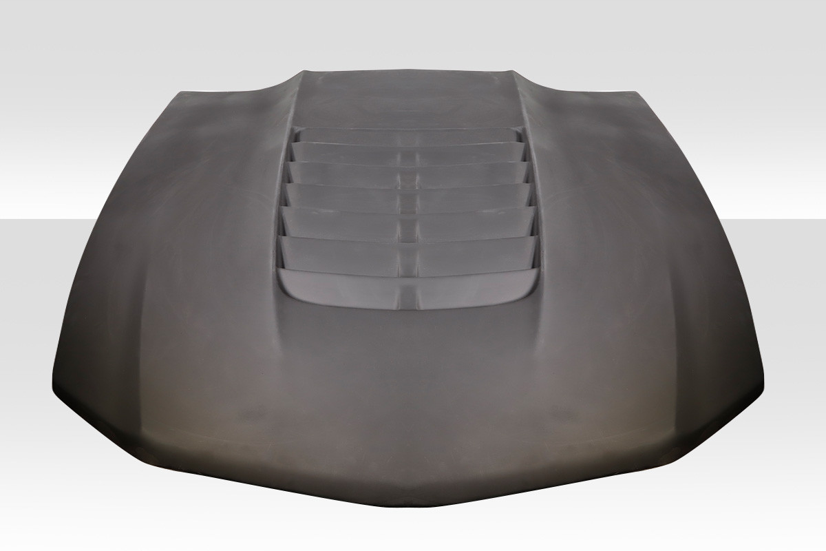 2010-2012 Ford Mustang Duraflex GT500 V2 Hood - 1 piece / Vehicle Year Make Model Trim - 2010-2012-Ford Mustang ALL / Product Type - Hood / Style Name -GT500 V2 / Kit Material - FRP (Fiberglass Reinforced Plastics) / Notes - Note: Hood pins are required.