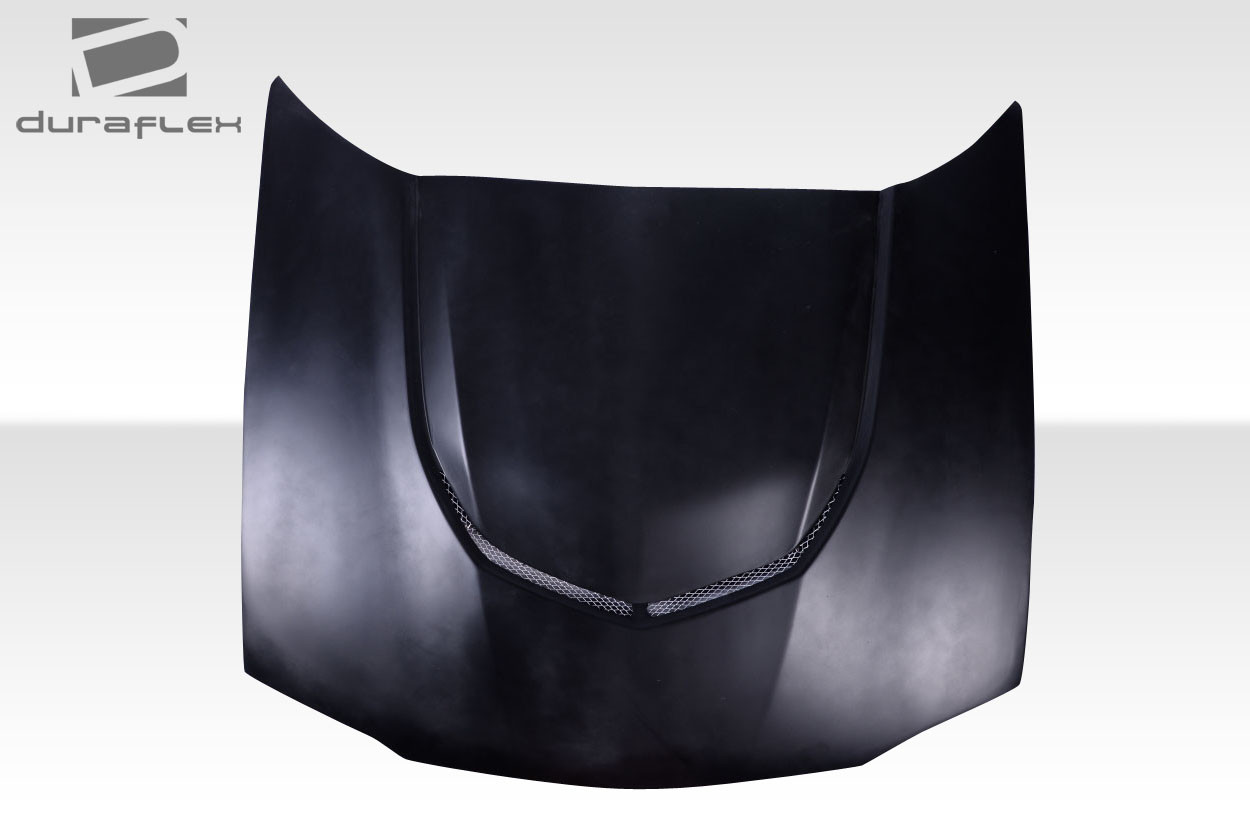 1993-1997 Chevrolet Camaro Duraflex ZL1 Version 2 Hood - 1 Piece / Vehicle Year Make Model Trim - 1993-1997-Chevrolet Camaro ALL / Product Type - Hood / Style Name -ZL1 Version 2 / Kit Material - FRP (Fiberglass Reinforced Plastics) / Notes - Note: Hood pins are required.