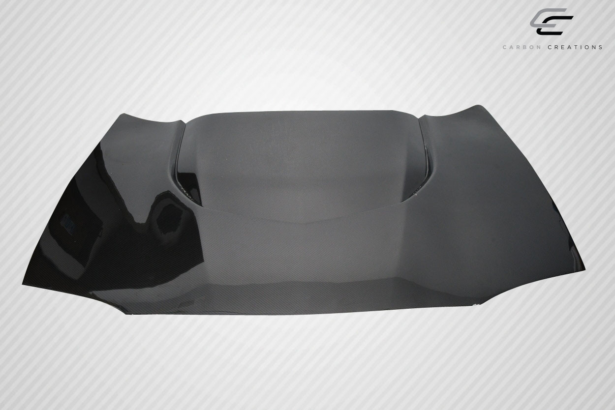 1993-1997 Chevrolet Camaro Carbon Creations ZL1 Version 2 Hood - 1 Piece / Vehicle Year Make Model Trim - 1993-1997-Chevrolet Camaro ALL / Product Type - Hood / Style Name -ZL1 Version 2 / Kit Material - Carbon Fiber / Notes - Note: Hood pins are required.