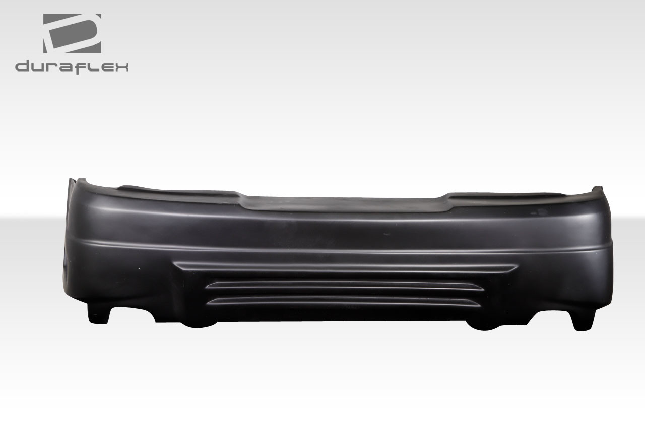 1999-2004 Ford Mustang Duraflex Demon Rear Bumper - 1 Piece / Vehicle Year Make Model Trim - 1999-2004-Ford Mustang ALL / Product Type - Rear Bumper / Style Name -Demon / Kit Material - FRP (Fiberglass Reinforced Plastics) / Notes -
