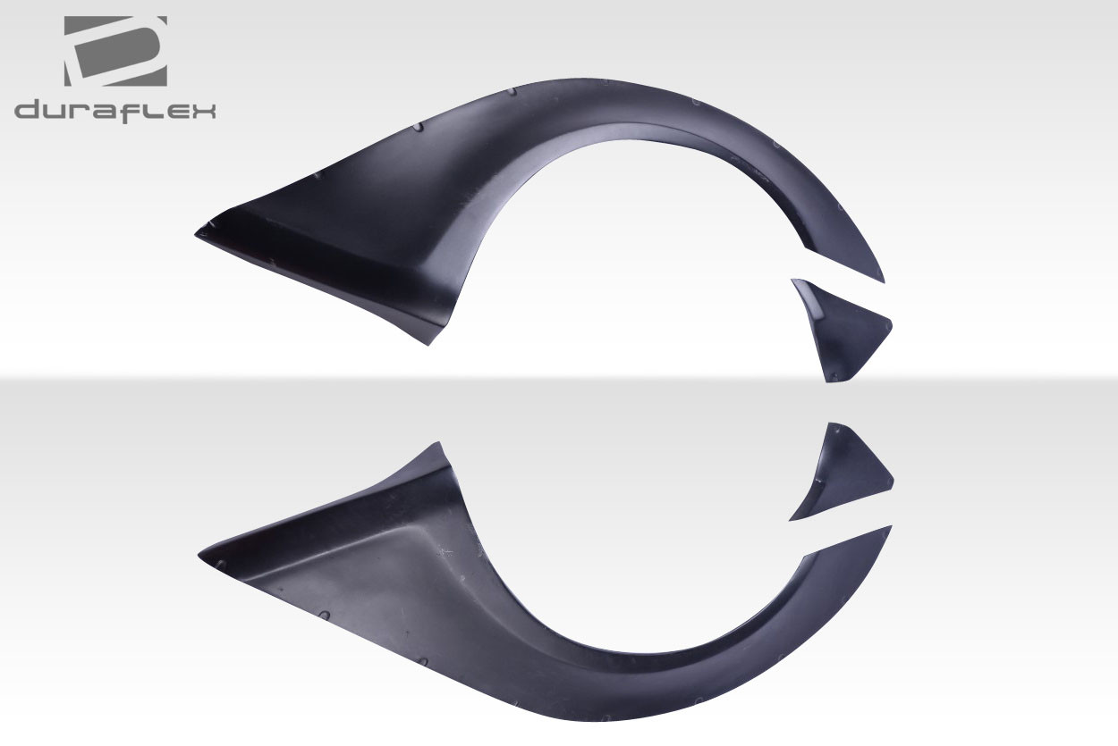 2010-2016 Hyundai Genesis Coupe 2DR Duraflex MSR V2 70mm Rear Fender Flares - 4 Piece / Vehicle Year Make Model Trim - 2010-2016-Hyundai Genesis 2DR / Product Type - Fender Flare / Style Name -MSR V2 70MM / Kit Material - FRP (Fiberglass Reinforced Plastics) / Notes -