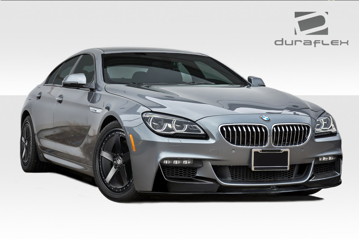 2011-2019 BMW 6 Series F06 F12 F13 Duraflex M Tech Front Lip Under Spoiler Air Dam - 3 Piece / Vehicle Year Make Model Trim - 2011-2019-BMW 6 Series ALL / Product Type - Front Lip/Add On / Style Name -M Tech / Kit Material - FRP (Fiberglass Reinforced Plastics) / Notes - Note: Fits M-Sport Models Only