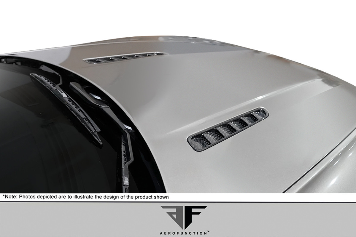 2006-2017 Aston Martin Vantage V8 Carbon AF-1 Hood Vents ( CFP ) - 2 Piece