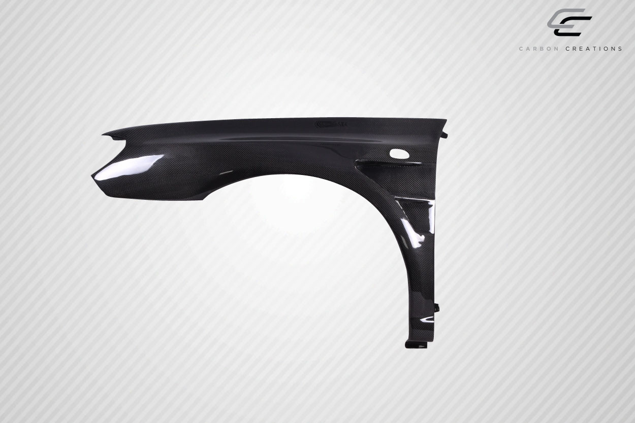 2006-2007 Subaru Impreza WRX STI 4DR Carbon Creations C Speed 20mm Front Fenders - 2 Piece / Vehicle Year Make Model Trim - 2006-2007-Subaru Impreza 4DR / Product Type - Fender / Style Name -C Speed 20mm / Kit Material - Carbon Fiber / Notes -