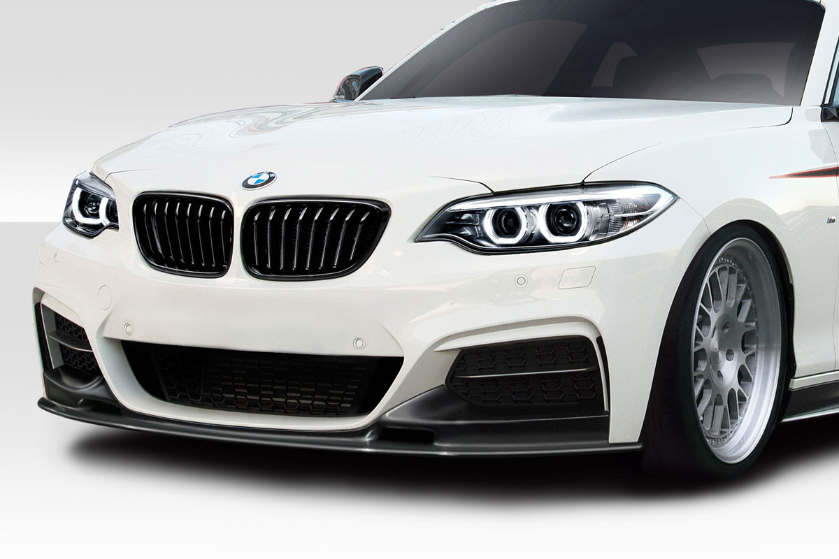 2014-2021 BMW 2 Series F22 F23 Duraflex GTF Front Lip Under Spoiler - 1 Piece / Vehicle Year Make Model Trim - 2014-2021-BMW 2 Series ALL / Product Type - Front Lip/Add On / Style Name -GTF / Kit Material - FRP (Fiberglass Reinforced Plastics) / Notes - Note: Fits M-Sport Models Only