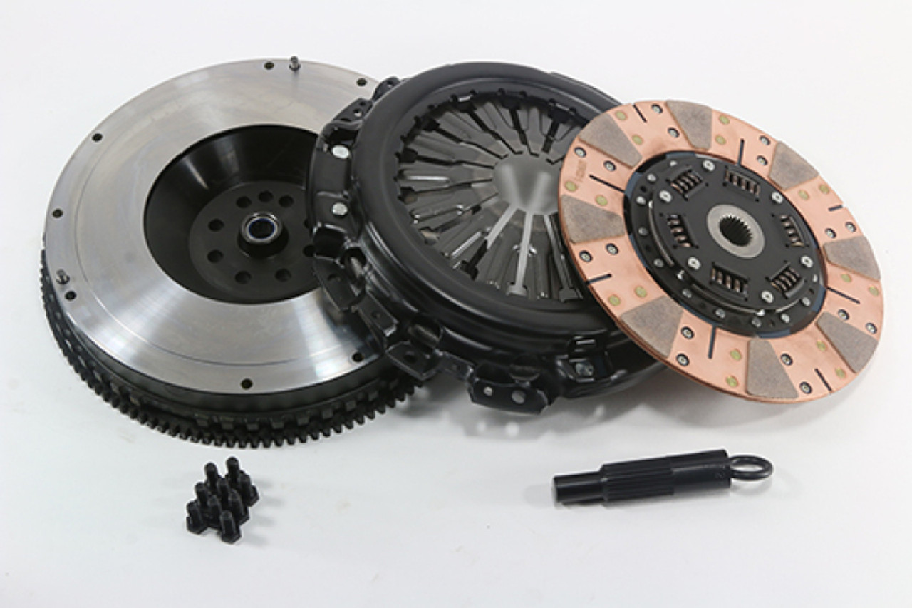 Competition Clutch 10-13 Genesis 3.8L 6Cyl Stage 3 - 2600 Segmented Ceramic Clutch Kit w/ FW No TOB - 5097-2600