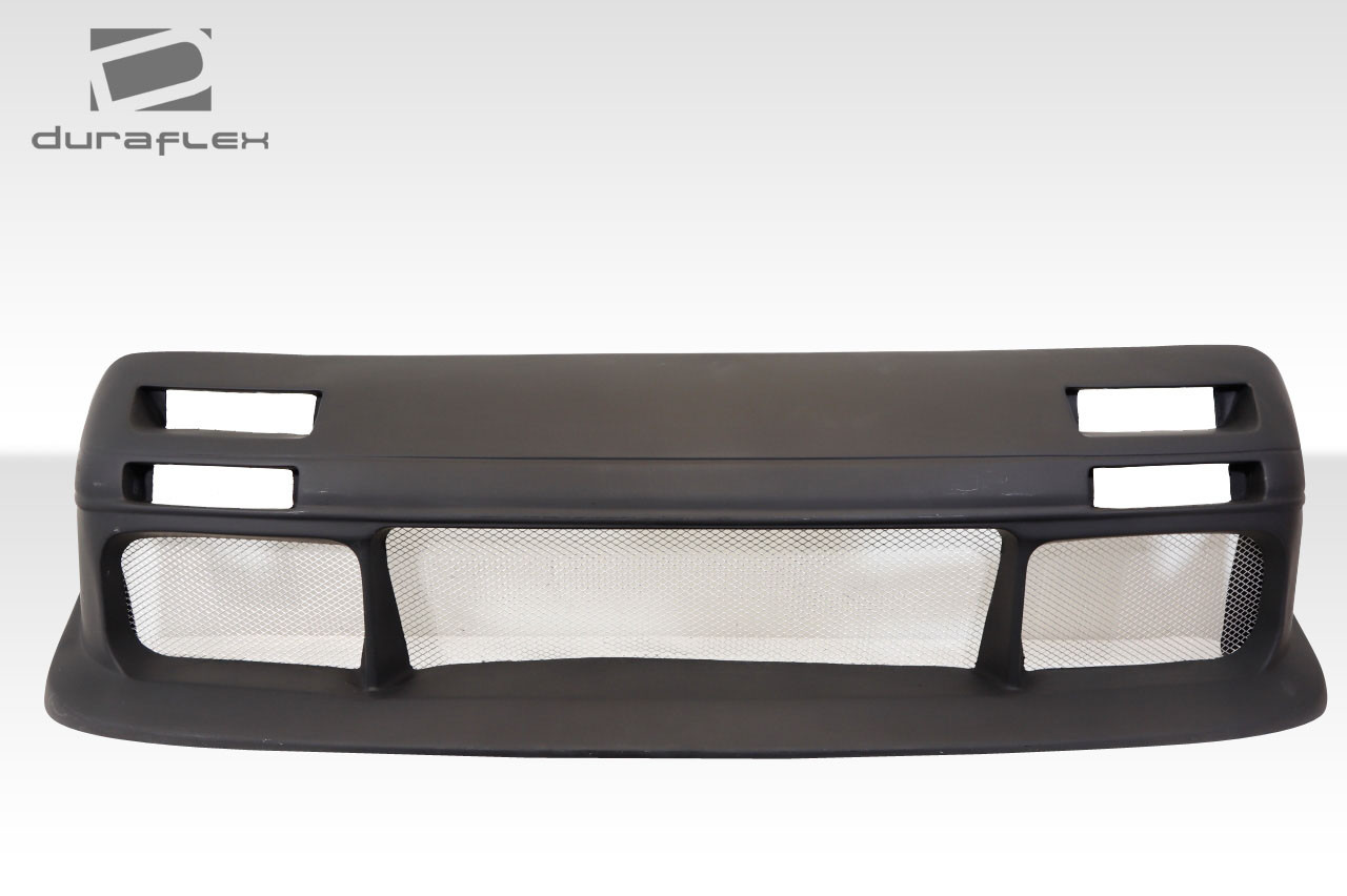 1986-1991 Mazda RX-7 Duraflex Vanish Front Bumper Cover - 1 Piece / Vehicle Year Make Model Trim - 1986-1991-Mazda RX7 ALL / Product Type - Front Bumper / Style Name -Vanish / Kit Material - FRP (Fiberglass Reinforced Plastics) / Notes -