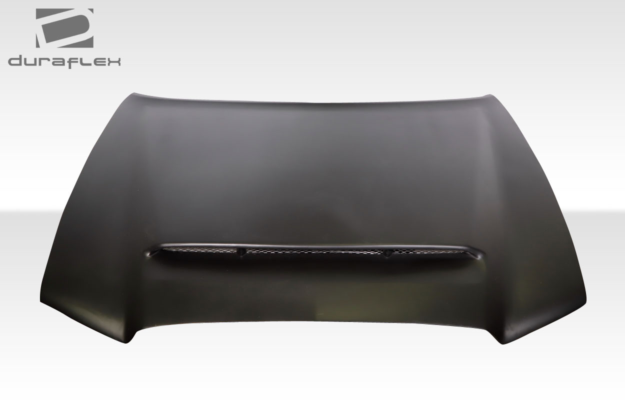 2011-2014 Dodge Charger Duraflex Demon Look Hood - 1 Piece / Vehicle Year Make Model Trim - 2011-2014-Dodge Charger ALL / Product Type - Hood / Style Name -Demon Look / Kit Material - FRP (Fiberglass Reinforced Plastics) / Notes - Note: Hood pins are required.