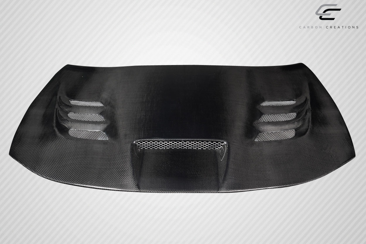 2015-2023 Dodge Charger Carbon Creations Viper Hood - 1 Piece / Vehicle Year Make Model Trim - 2015-2023-Dodge Charger ALL / Product Type - Hood / Style Name -Viper / Kit Material - Carbon Fiber / Notes -