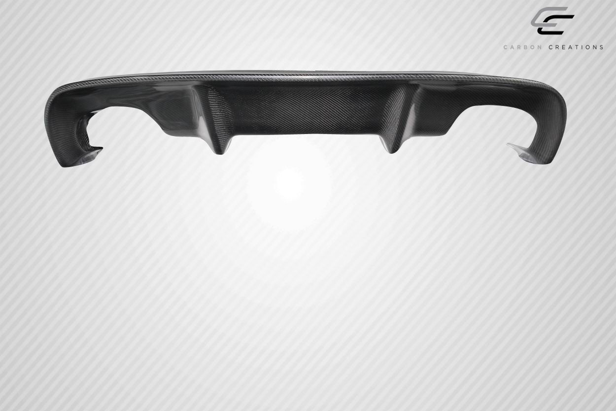 2010-2016 Hyundai Genesis Coupe 2DR Carbon Creations RBS Rear Diffuser - 1 Piece / Vehicle Year Make Model Trim - 2010-2016-Hyundai Genesis 2DR / Product Type - Rear Lip/Add On / Style Name -RBS / Kit Material - Carbon Fiber / Notes - Note: Rear diffuser requires cutting of stock rear bumper.