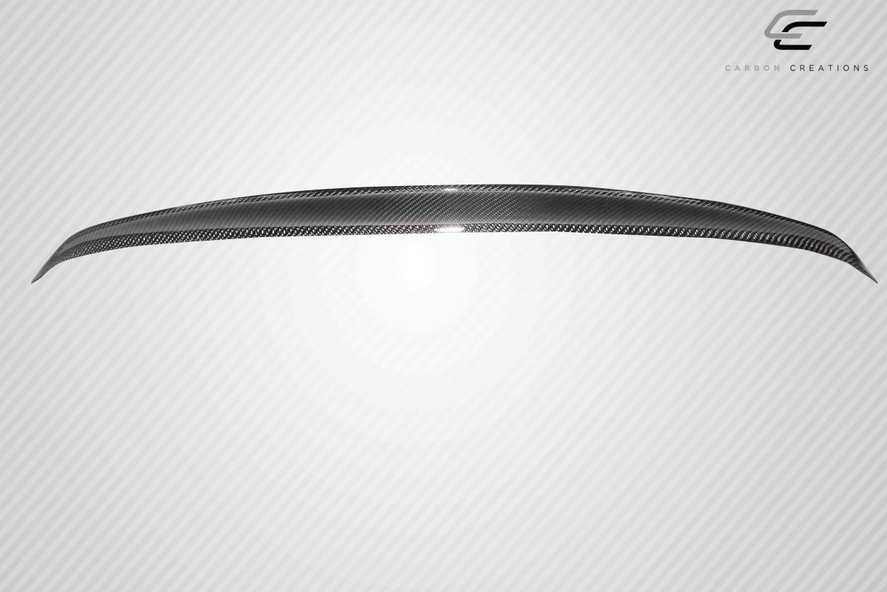 2019-2021 Genesis G70 Carbon Creations MSR Rear Wing Spoiler - 1 Piece / Vehicle Year Make Model Trim - 2019-2021-Genesis G70 ALL / Product Type - Wing / Style Name -MSR / Kit Material - Carbon Fiber / Notes -