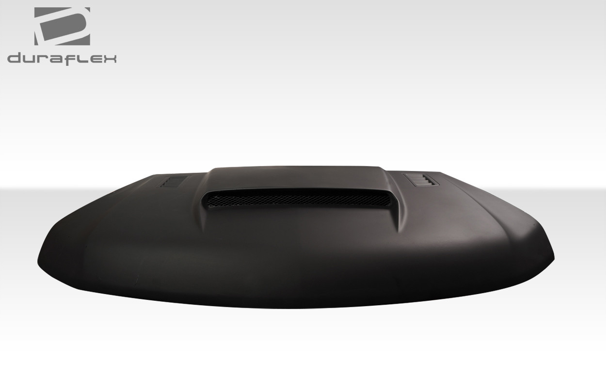 2015-2022 Chevrolet Colorado Duraflex Ram Air Hood - 1 Piece / Vehicle Year Make Model Trim - 2015-2022-Chevrolet Colorado ALL / Product Type - Hood / Style Name -Ram Air / Kit Material - FRP (Fiberglass Reinforced Plastics) / Notes - Note: Hood pins are required.