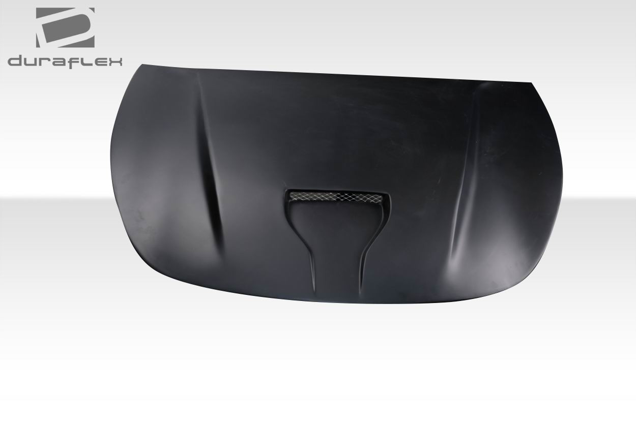 2013-2016 Dodge Dart Duraflex MPR V2 Hood - 1 Piece / Vehicle Year Make Model Trim - 2013-2016-Dodge Dart ALL / Product Type - Hood / Style Name -MPR V2 / Kit Material - FRP (Fiberglass Reinforced Plastics) / Notes - Note: Hood pins are required.