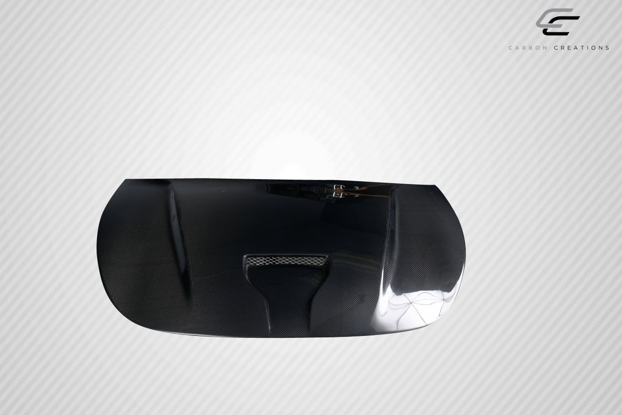 2013-2016 Dodge Dart Carbon Creations MPR V2 Hood - 1 Piece / Vehicle Year Make Model Trim - 2013-2016-Dodge Dart ALL / Product Type - Hood / Style Name -MPR V2 / Kit Material - Carbon Fiber / Notes - Note: Hood pins are required.