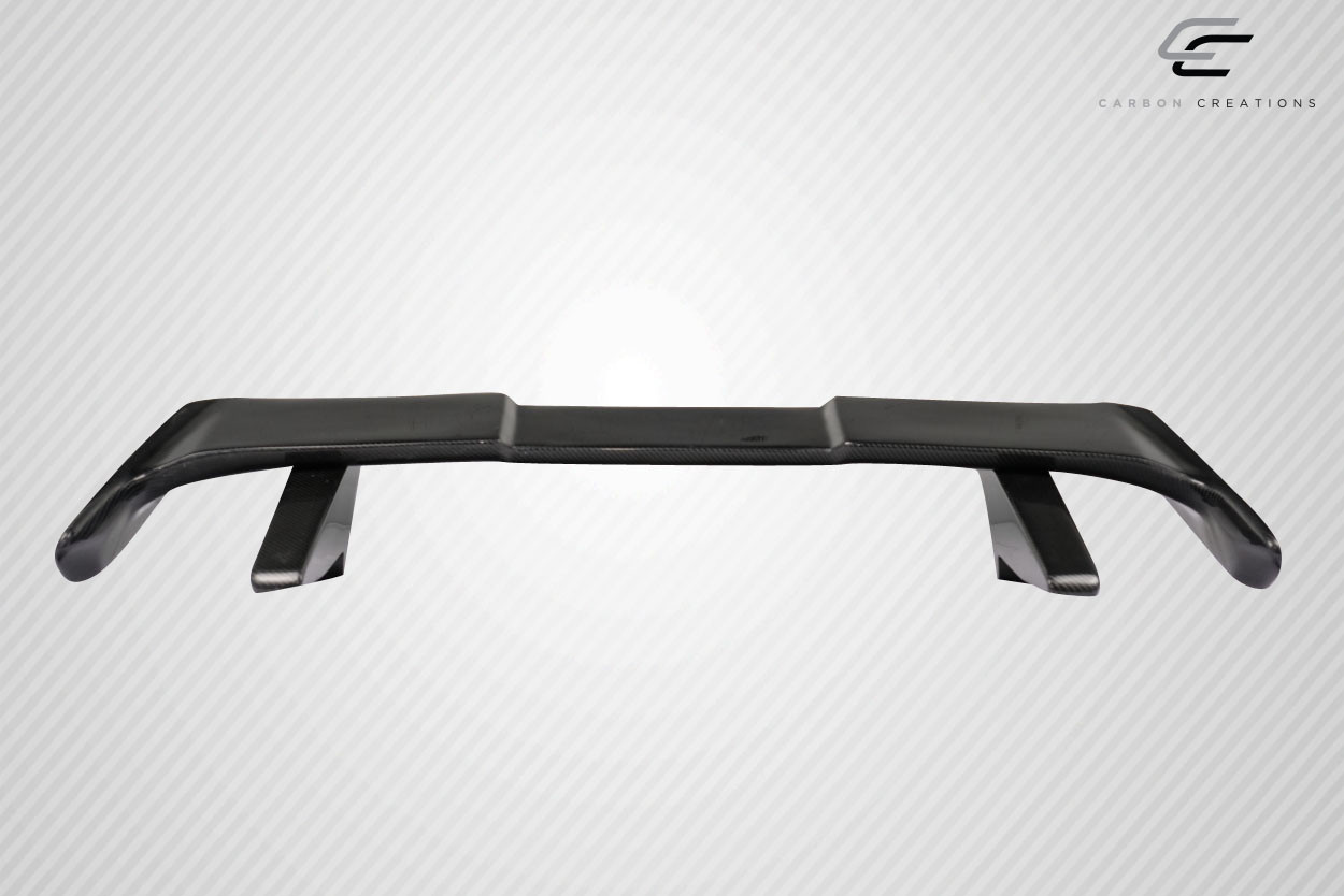 2012-2017 Hyundai Veloster Carbon Creations Nobo Rear Wing Spoiler - 3 Piece ( non turbo ) / Vehicle Year Make Model Trim - 2012-2017-Hyundai Veloster ALL / Product Type - Wing / Style Name -Nobo / Kit Material - Carbon Fiber / Notes -