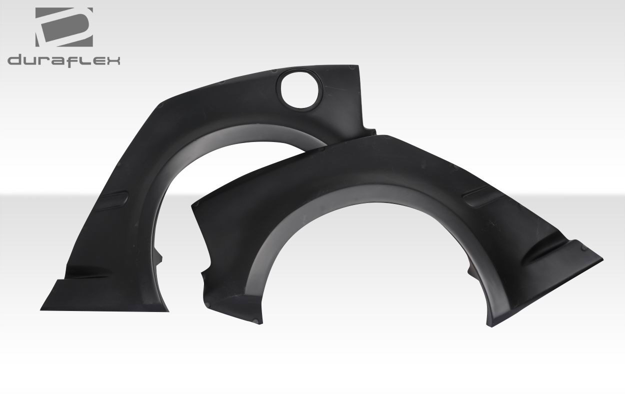 1996-2000 Honda Civic HB Duraflex MMR Rear Fender Flares  (+60mm) - 3 Piece / Vehicle Year Make Model Trim - 1996-2000-Honda Civic HB / Product Type - Fender Flare / Style Name -MMR / Kit Material - FRP (Fiberglass Reinforced Plastics) / Notes - Note: Rear fender is +60mm wide.Must be used with 116514.