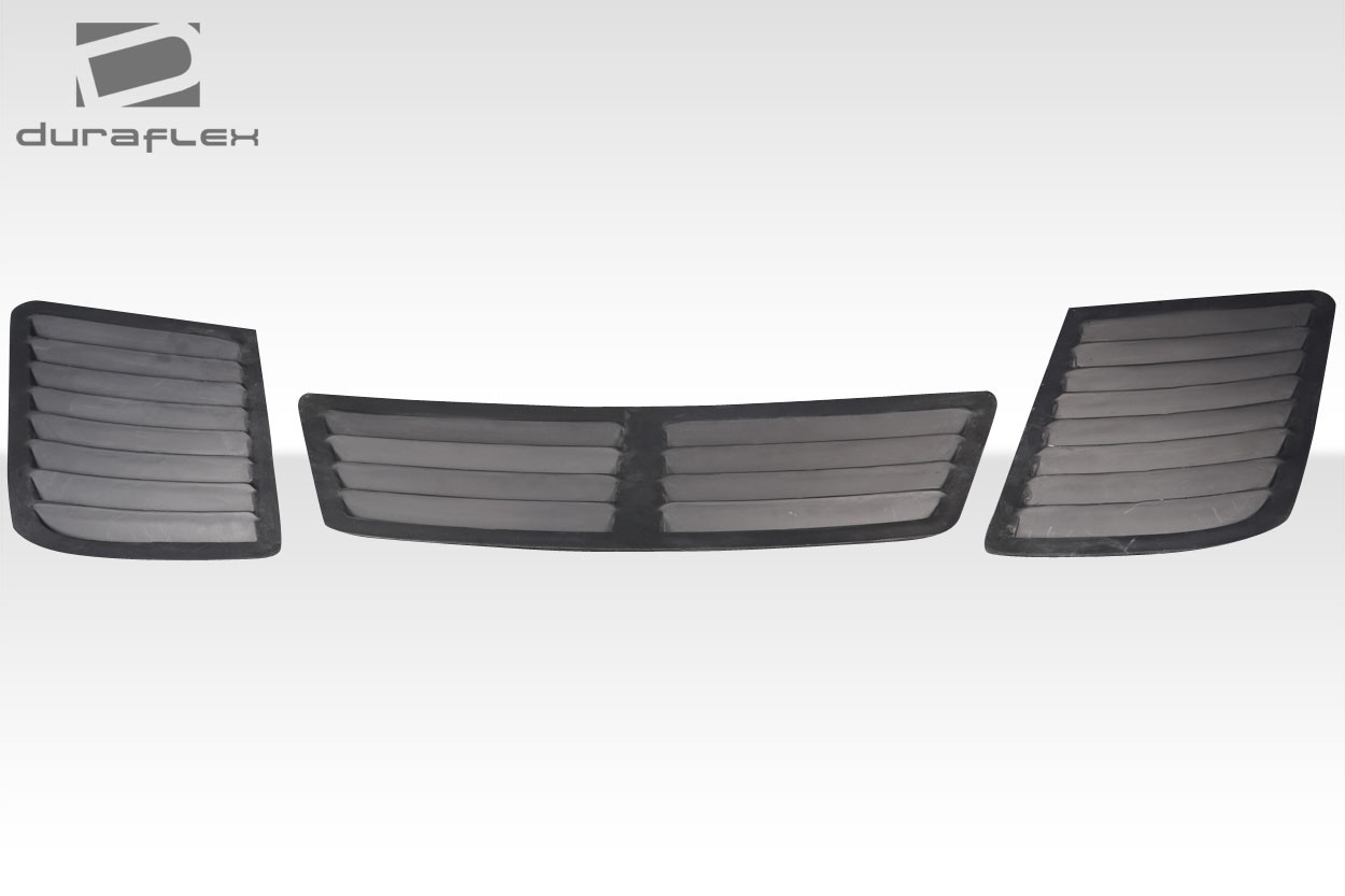2008-2013 BMW M3 E90 E92 E93 Duraflex GT1 Hood Vents - 3 Piece / Vehicle Year Make Model Trim - 2008-2013-BMW M3 ALL / Product Type - Scoop / Style Name -GT1 / Kit Material - FRP (Fiberglass Reinforced Plastics) / Notes -