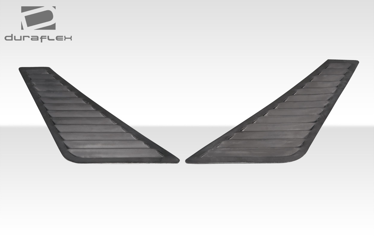 2005-2013 Chevrolet Corvette C6 Duraflex GT1 Fender Vents - 2 Piece / Vehicle Year Make Model Trim - 2005-2013-Chevrolet Corvette ALL / Product Type - Scoop / Style Name -GT1 / Kit Material - FRP (Fiberglass Reinforced Plastics) / Notes -