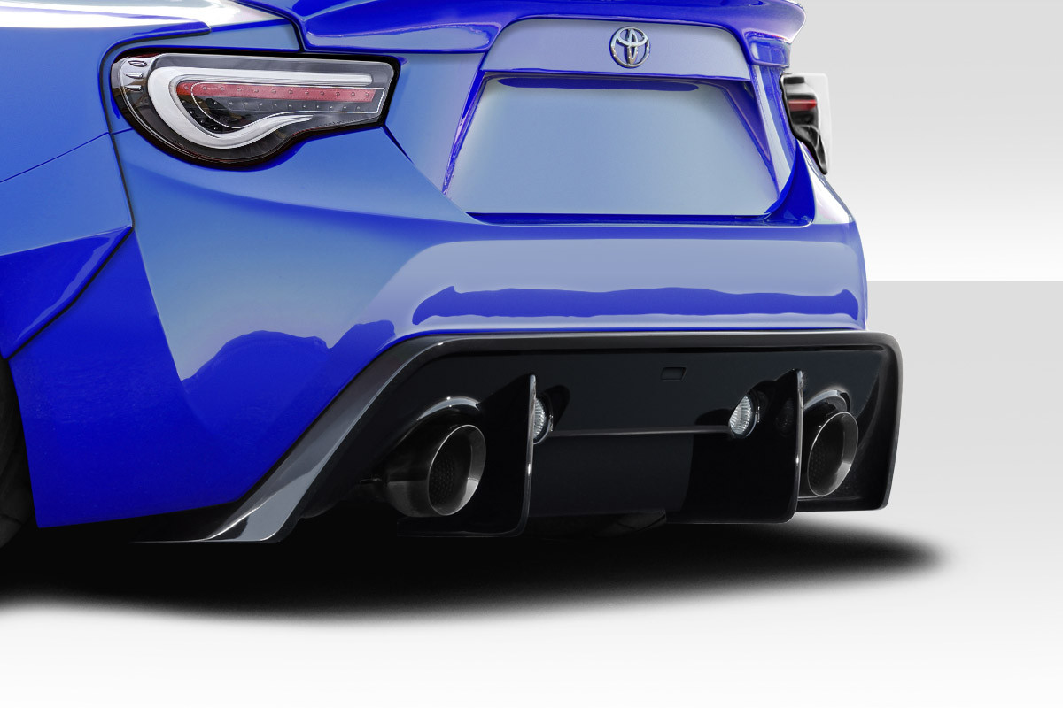 2013-2020 Scion FR-S Toyota 86 Subaru BRZ Duraflex AMGT Wide Body Rear Diffuser - 1 Piece / Vehicle Year Make Model Trim - 2013-2020-Toyota 86 ALL / Product Type - Rear Lip/Add On / Style Name -AMGT / Kit Material - FRP (Fiberglass Reinforced Plastics) / Notes -