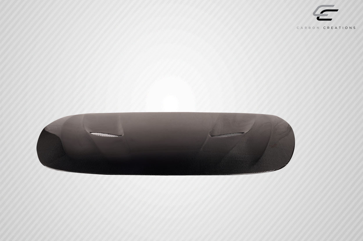 2018-2023 Kia Stinger Carbon Creations Executive Hood - 1 Piece (S) / Vehicle Year Make Model Trim - 2018-2023-Kia Stinger ALL / Product Type - Hood / Style Name -Executive / Kit Material - Carbon Fiber / Notes - Hood pins are required.