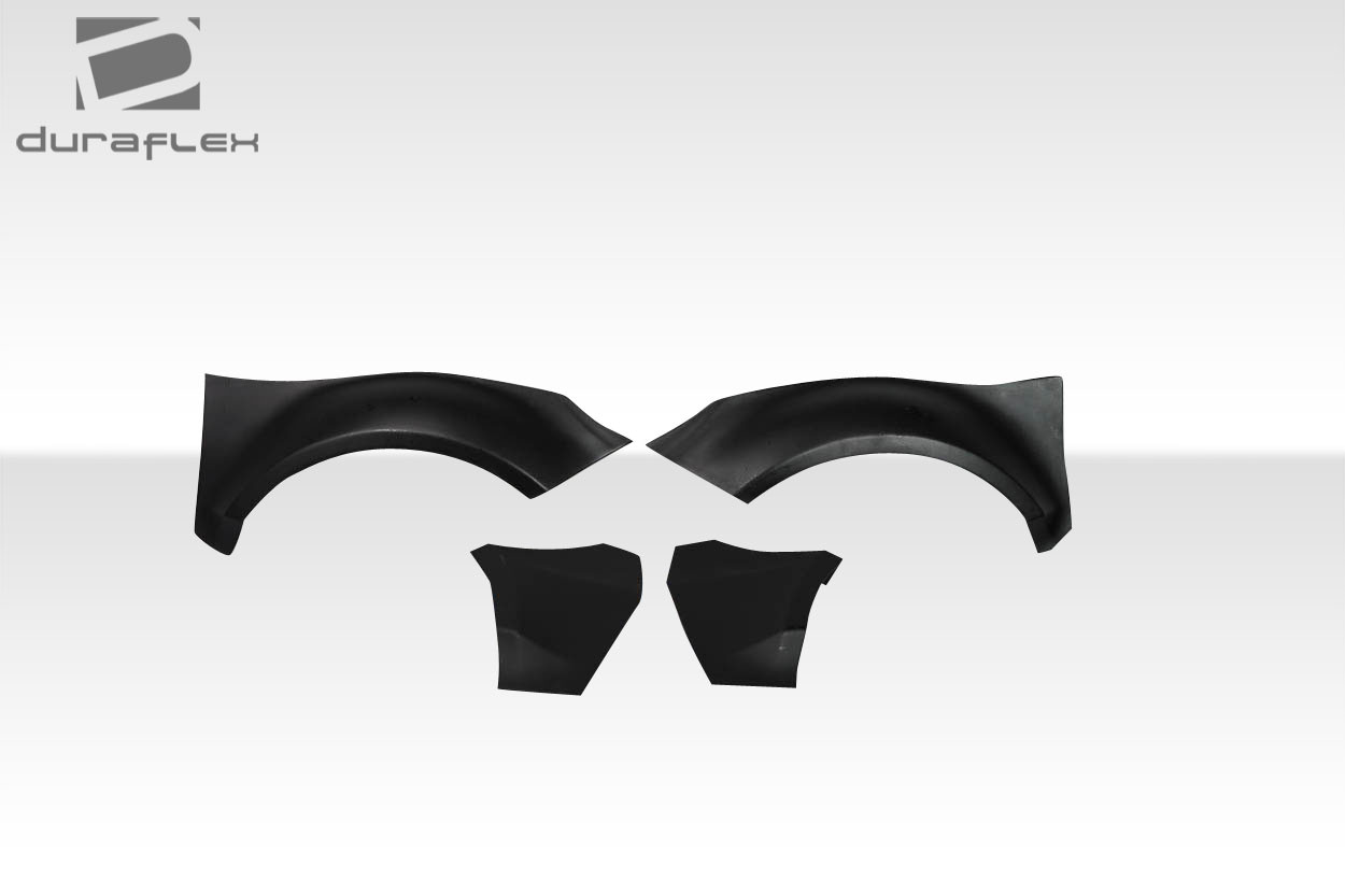 2009-2013 Toyota Corolla Duraflex CPR Front Fender Flares - 4 Piece / Vehicle Year Make Model Trim - 2009-2013-Toyota Corolla ALL / Product Type - Fender Flare / Style Name -CPR / Kit Material - FRP (Fiberglass Reinforced Plastics) / Notes -