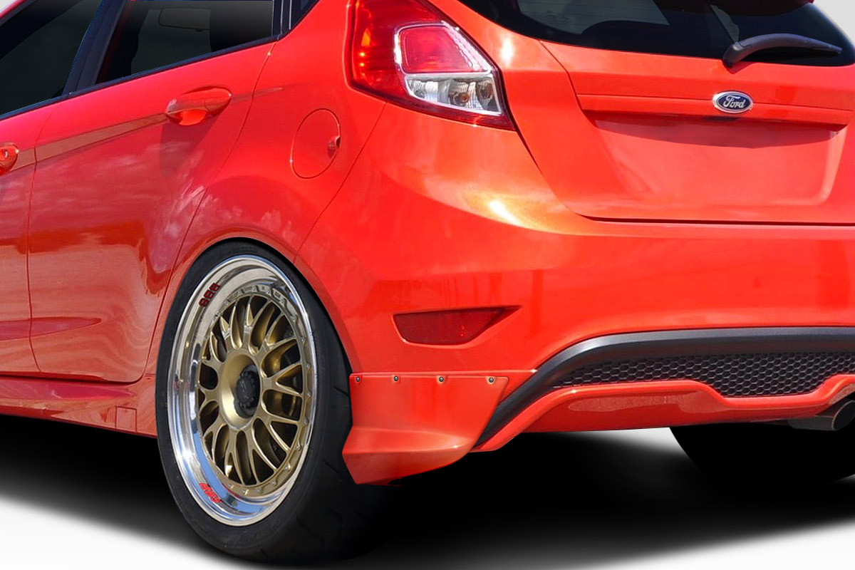 2014-2019 Ford Fiesta Duraflex CPR Rear Add Ons - 2 Piece (S) / Vehicle Year Make Model Trim - 2014-2019-Ford Fiesta ALL / Product Type - Rear Lip/Add On / Style Name -CPR / Kit Material - FRP (Fiberglass Reinforced Plastics) / Notes -