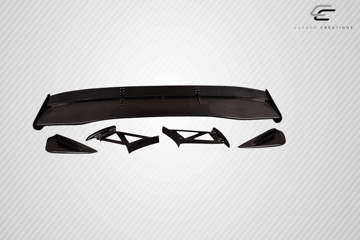 2002-2007 Mitsubishi Lancer 2003-2006 Mitsubishi Lancer Evolution 8 9 Carbon Creations VTX Trunk Lid Spoiler - 5 Piece / Vehicle Year Make Model Trim - 2002-2007-Mitsubishi Lancer ALL / Product Type - Wing / Style Name -VTX / Kit Material - Carbon Fiber / Notes -