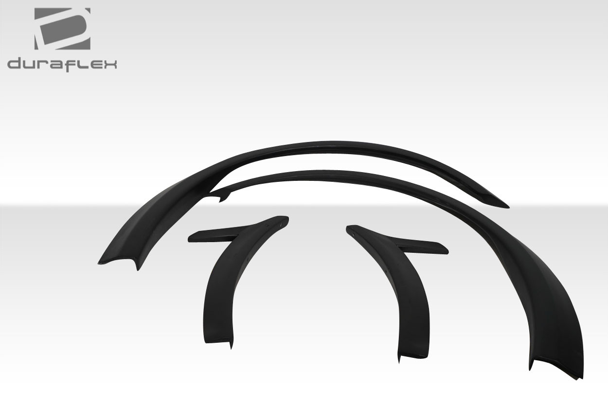 2005-2011 Porsche 911 Carrera 997 Duraflex GT3 Look Front Fender Flares - 4 Piece / Vehicle Year Make Model Trim - 2005-2011-Porsche 997 2DR / Product Type - Fender / Style Name -GT3 Look / Kit Material - FRP (Fiberglass Reinforced Plastics) / Notes -