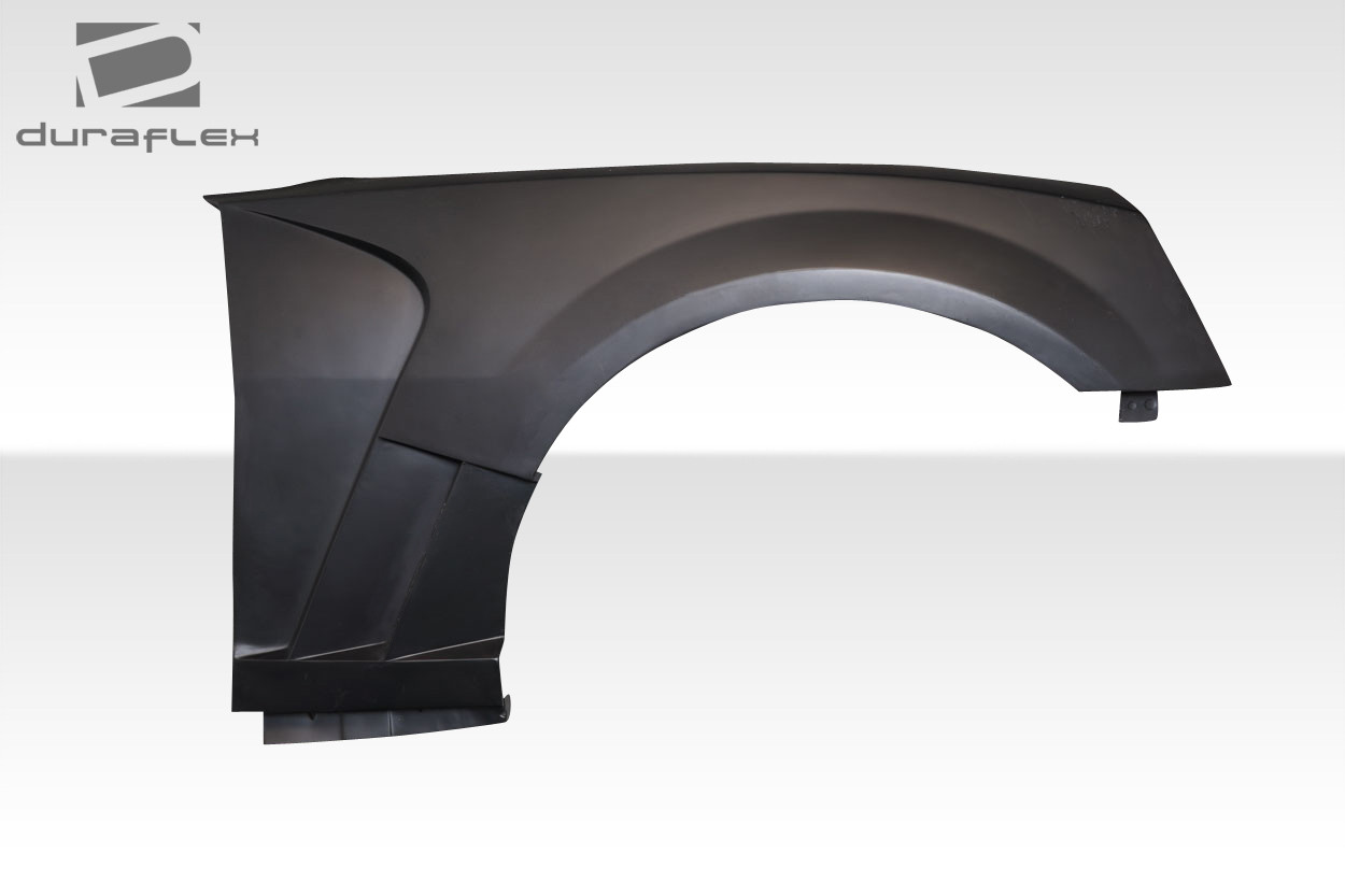 2010-2015 Chevrolet Camaro Duraflex AM-S Front Fenders - 2 Piece / Vehicle Year Make Model Trim - 2010-2015-Chevrolet Camaro 2DR / Product Type - Fender / Style Name -AM-S / Kit Material - FRP (Fiberglass Reinforced Plastics) / Notes -