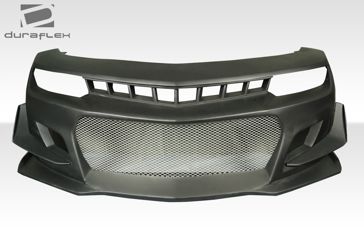 2014-2015 Chevrolet Camaro Duraflex ZL1 1LE Look Front Bumper - 1 Piece / Vehicle Year Make Model Trim - 2014-2015-Chevrolet Camaro 2DR / Product Type - Front Bumper / Style Name -ZL1 / Kit Material - FRP (Fiberglass Reinforced Plastics) / Notes -
