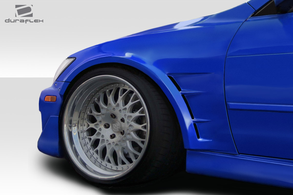 2000-2005 Lexus IS Series IS300 Duraflex ACR Front Fenders  - 4 Piece / Vehicle Year Make Model Trim - 2000-2005-Lexus IS ALL / Product Type - Fender / Style Name -ACR / Kit Material - FRP (Fiberglass Reinforced Plastics) / Notes -