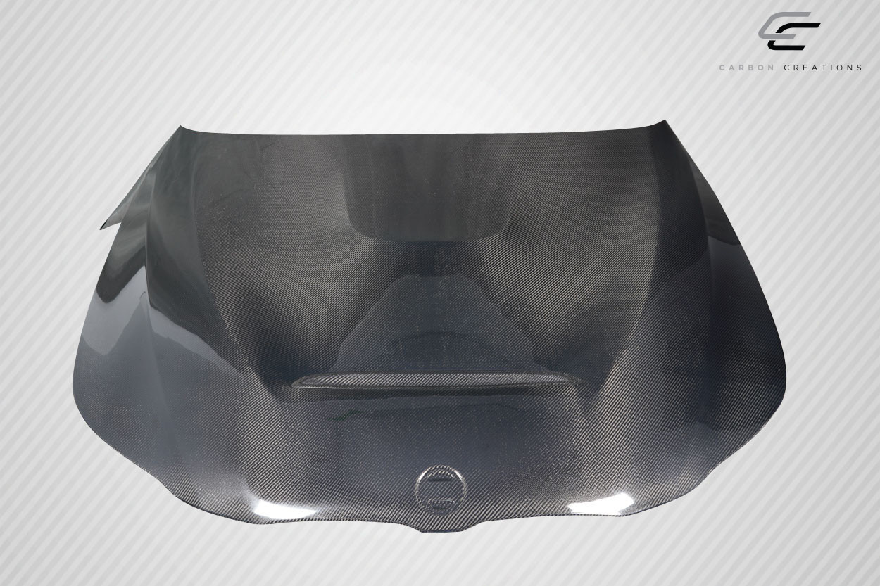 2004-2010 BMW 5 Series E60 E61 Carbon Creations GTS Look Hood - 1 Piece / Vehicle Year Make Model Trim - 2004-2010-BMW 5 Series Wagon / Product Type - Hood / Style Name -GTS / Kit Material - Carbon Fiber / Notes - Hood pins are required.