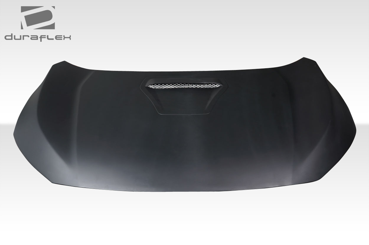 2016-2021 Honda Civic Duraflex Type R Look Hood - 1 Piece / Vehicle Year Make Model Trim - 2016-2021-Honda Civic ALL / Product Type - Hood / Style Name -Type R Look / Kit Material - FRP (Fiberglass Reinforced Plastics) / Notes - Hood pins are required.