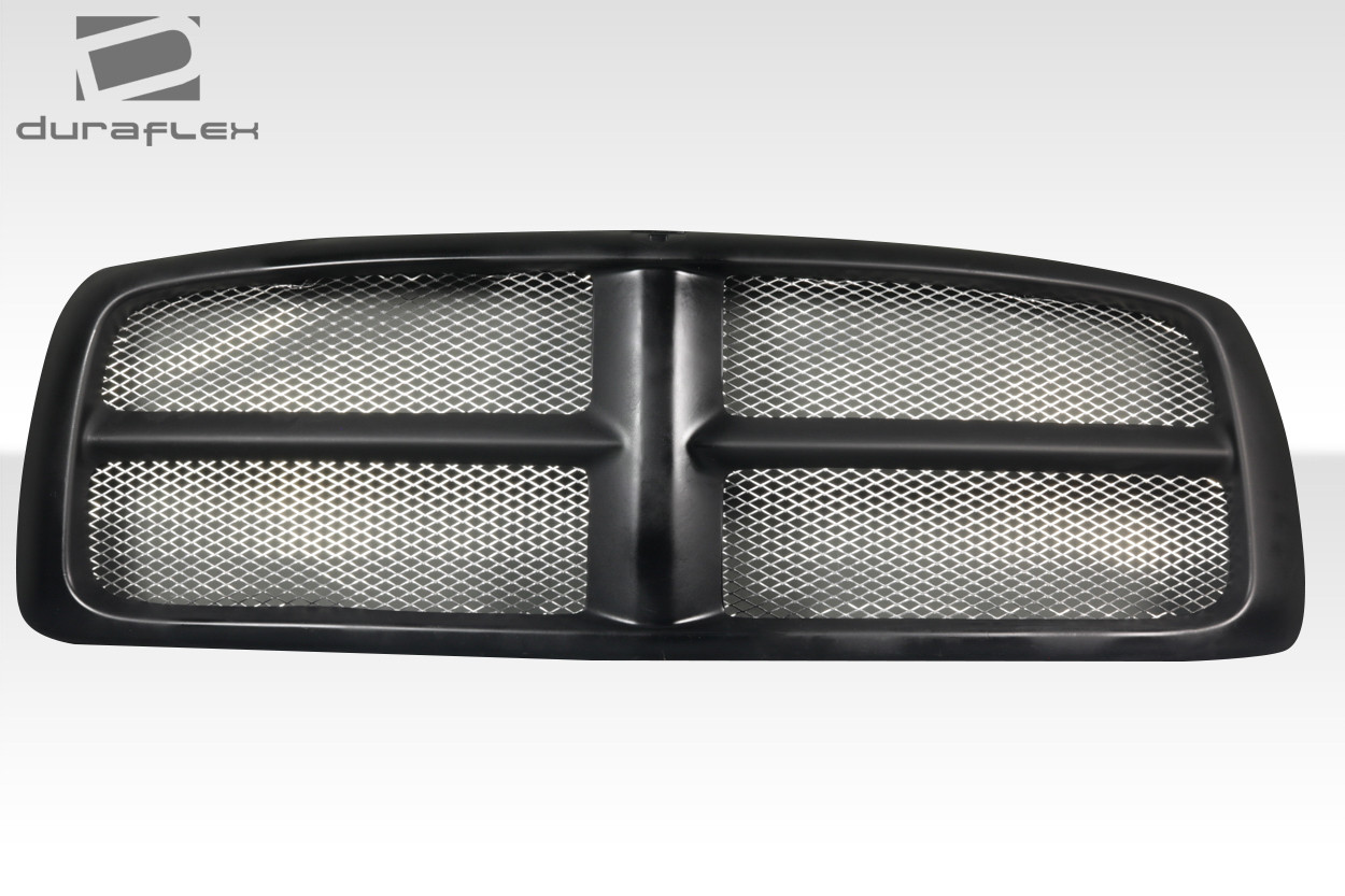 2002-2005 Dodge Ram Duraflex SRT Look Grille - 1 Piece / Vehicle Year Make Model Trim - 2002-2005-Dodge Ram ALL / Product Type - Grilles / Style Name -SRT Look / Kit Material - FRP (Fiberglass Reinforced Plastics) / Notes -