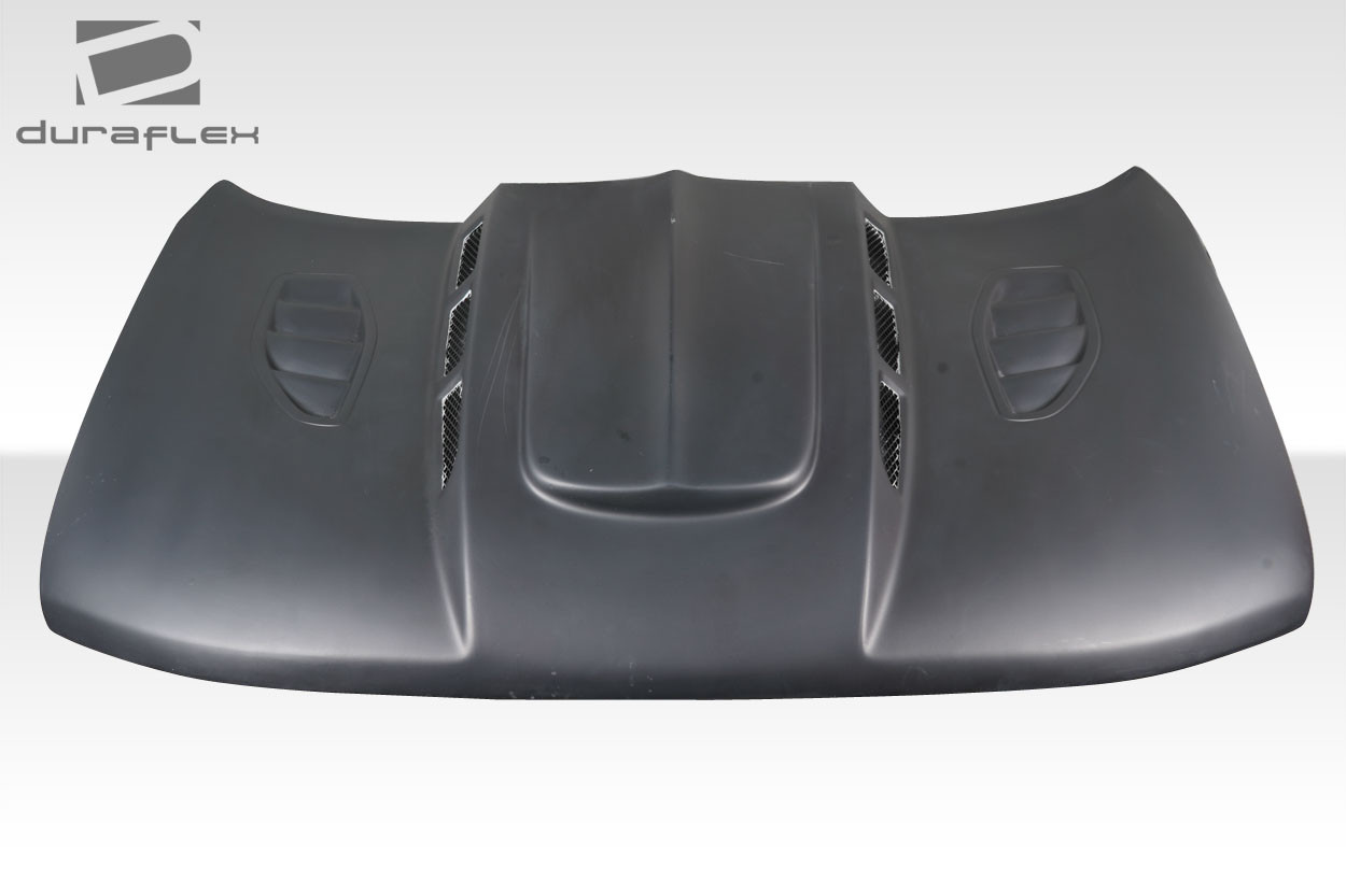 2015-2023 Jeep Renegade Duraflex Thermal Hood -1 Piece / Vehicle Year Make Model Trim - 2015-2023-Jeep Renegade ALL / Product Type - Hood / Style Name -Thermal / Kit Material - FRP (Fiberglass Reinforced Plastics) / Notes - Hood pins are required.