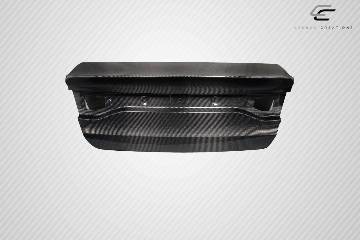 2013-2016 Dodge Dart Carbon Creations HiTide Trunk - 1 Piece / Vehicle Year Make Model Trim - 2013-2016-Dodge Dart ALL / Product Type - Trunk/Hatch / Style Name -HiTide / Kit Material - Carbon Fiber / Notes -