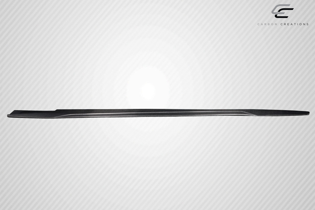 2016-2019 Cadillac CTS-V Carbon Creations Alpha Side Skirt Rocker Panel Splitters - 2 Pieces (S) / Vehicle Year Make Model Trim - 2016-2019-Cadillac CTS-V ALL / Product Type - Sideskirts / Style Name -Alpha / Kit Material - Carbon Fiber / Notes -