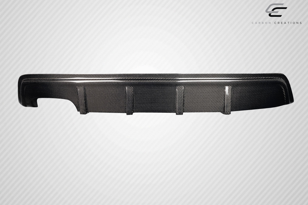 1997-1999 Mitsubishi Eclipse Carbon Creations Cartwercs Rear Diffuser - 1 Piece / Vehicle Year Make Model Trim - 1997-1999-Mitsubishi Eclipse ALL / Product Type - Rear Lip/Add On / Style Name -Cartwercs / Kit Material - Carbon Fiber / Notes -