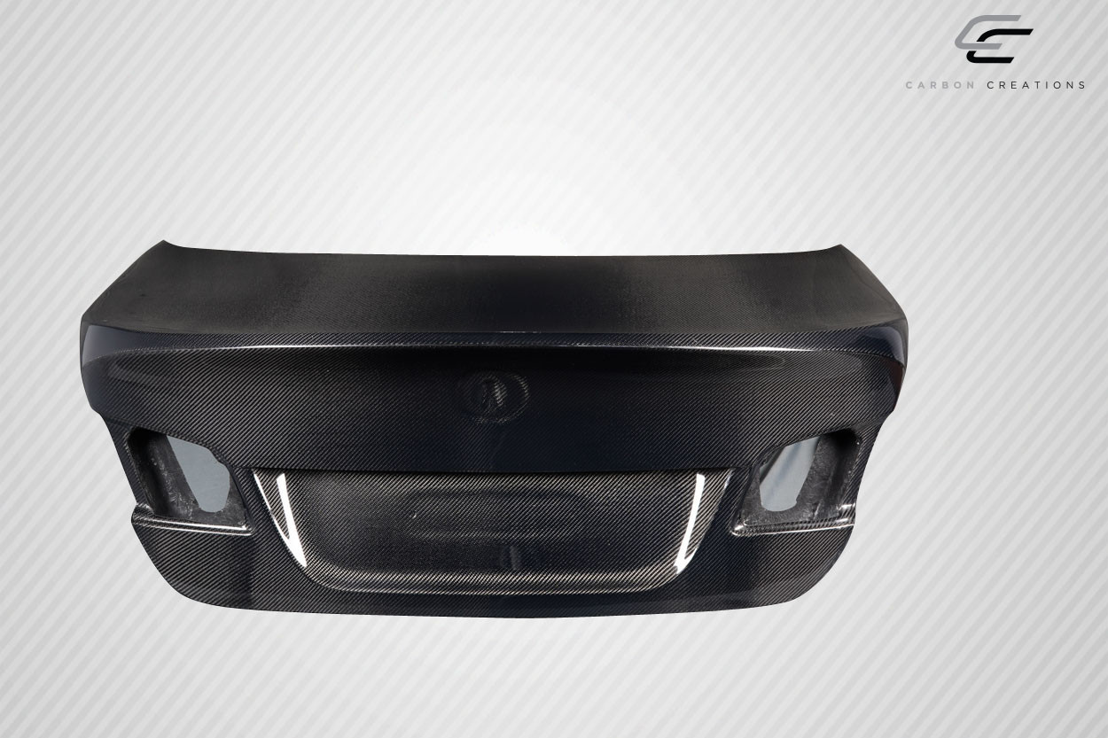 2011-2016 BMW 5 Series F10 4DR Carbon Creations  CSL Look Trunk - 1 Piece / Vehicle Year Make Model Trim - 2011-2016-BMW 5 Series 4DR / Product Type - Trunk/Hatch / Style Name -CSL Look / Kit Material - Carbon Fiber / Notes -