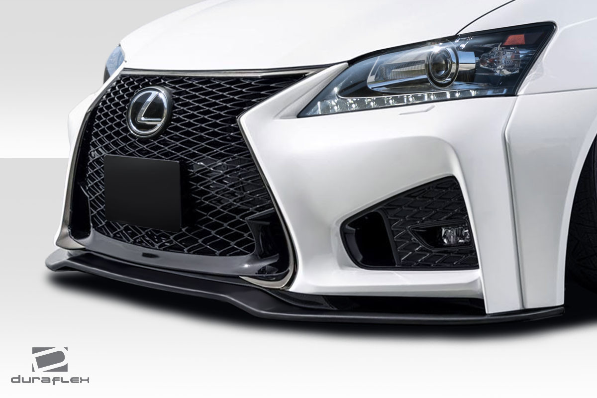 2013-2015 Lexus GS Series G200 GS300 GS350 GS450 GS450H Duraflex AM Design Wide Body Front Lip Under Spoiler - 1 Piece (S) / Vehicle Year Make Model Trim - 2013-2015-Lexus GS ALL / Product Type - Front Lip/Add On / Style Name -AM Design / Kit Material - FRP (Fiberglass Reinforced Plastics) / Notes -