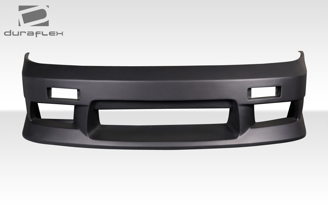 1995-1998 Nissan Skyline R33 2DR Duraflex D Spec Front Bumper Cover - 1 Piece / Vehicle Year Make Model Trim - 1995-1998-Nissan Skyline 2DR / Product Type - Front Bumper / Style Name -D Spec / Kit Material - FRP (Fiberglass Reinforced Plastics) / Notes -