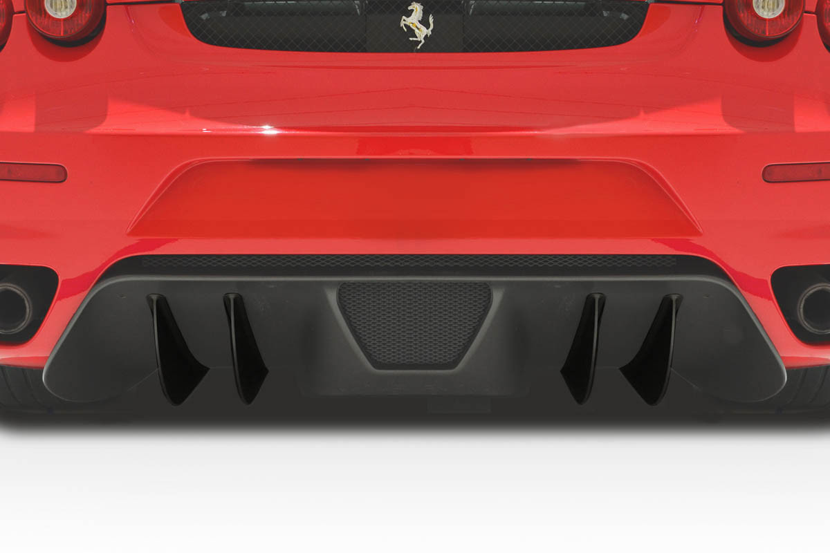 2005-2009 Ferrari F430 AF-1 Rear Diffuser Fins (GFK) - 4 Piece