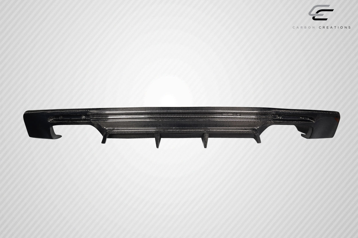 2016-2023 Chevrolet Camaro Carbon Creations Z1 Speed Rear Diffuser - 1 Piece / Vehicle Year Make Model Trim - 2016-2023-Chevrolet Camaro ALL / Product Type - Rear Lip/Add On / Style Name -Z1 Speed / Kit Material - Carbon Fiber / Notes -