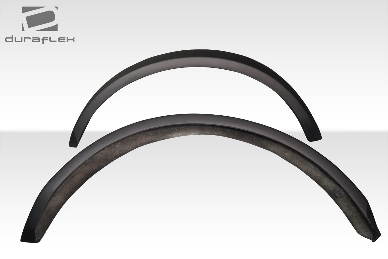 2021-2025 Ford Bronco Duraflex Bigfoot Rear Fender Flares - 2 Pieces (S) / Vehicle Year Make Model Trim - 2021-2025-Ford Bronco ALL / Product Type - Fender Flare / Style Name -Bigfoot / Kit Material - FRP (Fiberglass Reinforced Plastics) / Notes -