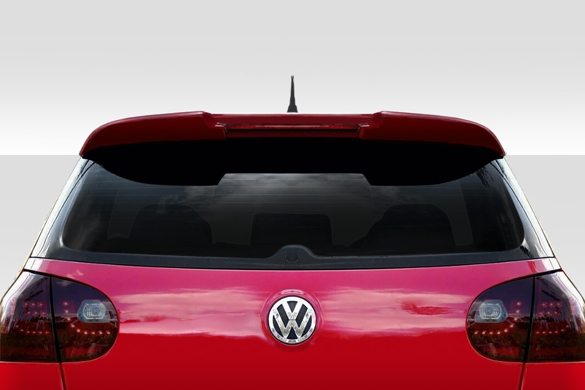 2006-2009 Golf GTI R32 Duraflex ETF Tune Rear Wing Spoiler - 1 Piece (S) / Vehicle Year Make Model Trim - 2006-2009-Volkswagen Golf ALL / Product Type - Wing / Style Name -ETF Tune / Kit Material - FRP (Fiberglass Reinforced Plastics) / Notes -