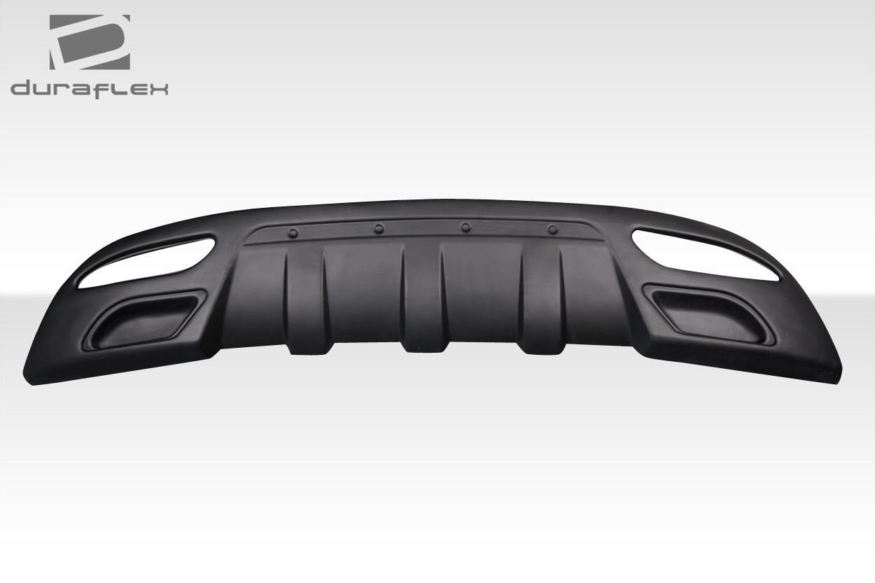 2011-2013 Hyundai Elantra Duraflex SQR Rear Diffuser - 1 Piece / Vehicle Year Make Model Trim - 2011-2013-Hyundai Elantra ALL / Product Type - Rear Lip/Add On / Style Name -SQR / Kit Material - FRP (Fiberglass Reinforced Plastics) / Notes -