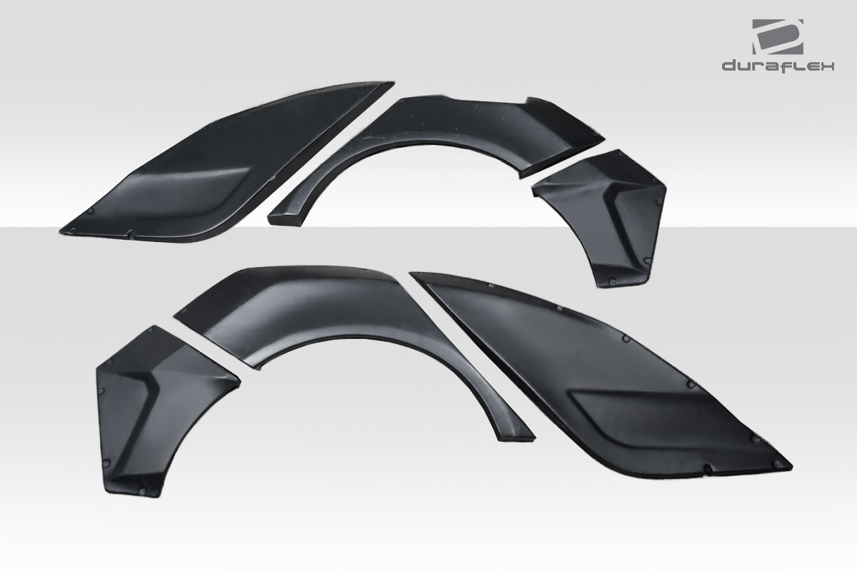 2016-2021 Honda Civic HB Duraflex Speedster Widebody Rear Fender Flares - 6 Pieces / Vehicle Year Make Model Trim - 2016-2021-Honda Civic ALL / Product Type - Fender Flare / Style Name -Speedster / Kit Material - FRP (Fiberglass Reinforced Plastics) / Notes -