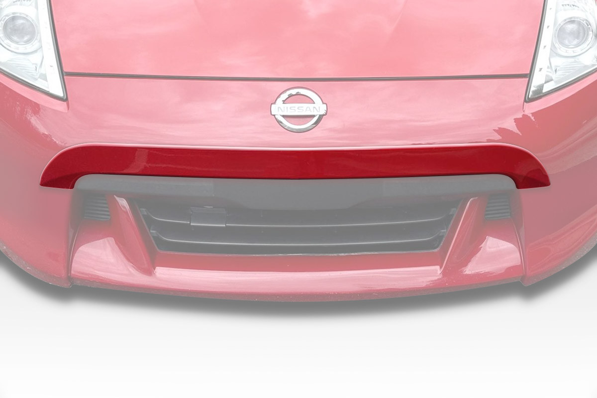2009-2012 Nissan 370Z Z34 Duraflex Nismo Look Front Bumper Lip Spoiler Nose Finisher - 1 Piece (S) / Vehicle Year Make Model Trim - 2009-2012-Nissan 370Z ALL / Product Type - Front Lip/Add On / Style Name -Nose Finisher / Kit Material - FRP (Fiberglass Reinforced Plastics) / Notes -