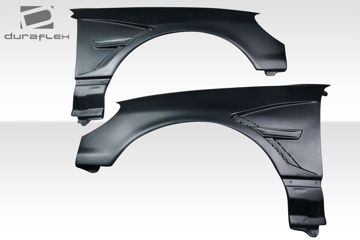 1998-2005 Lexus GS Series GS300 GS400 GS430 Duraflex Aiming Front Fenders -1 Piece / Vehicle Year Make Model Trim - 1998-2005-Lexus GS ALL / Product Type - Fender / Style Name -Aiming / Kit Material - FRP (Fiberglass Reinforced Plastics) / Notes -